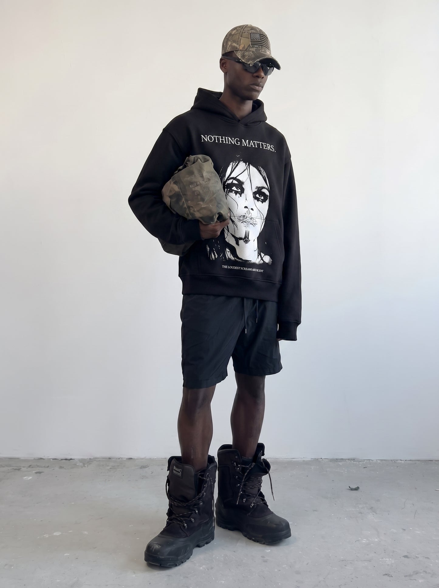 "SILENT" HOODIE