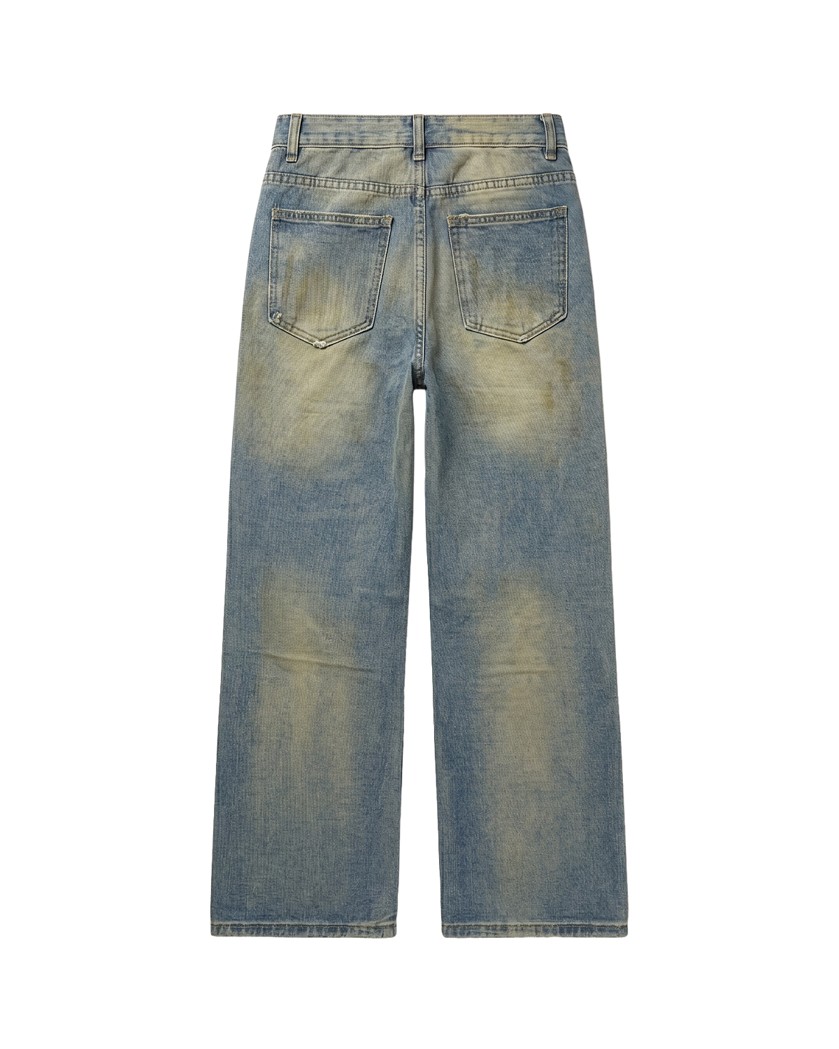Stained Loose Denim